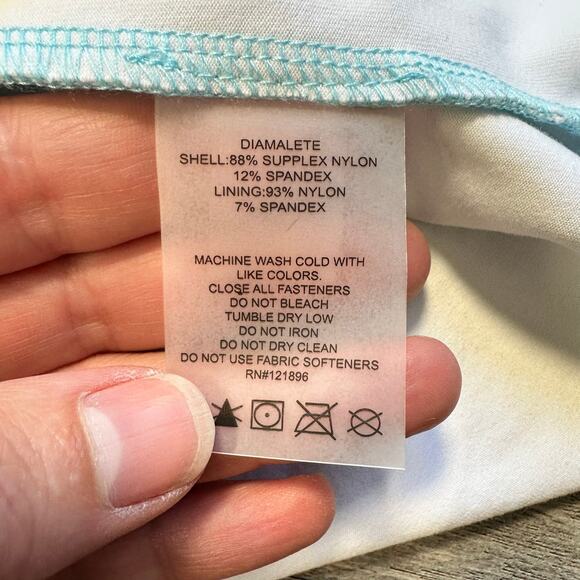 Title Nine Cirque De La Vie Dress Sugar Pine Blue White Small - Picture 10 of 14